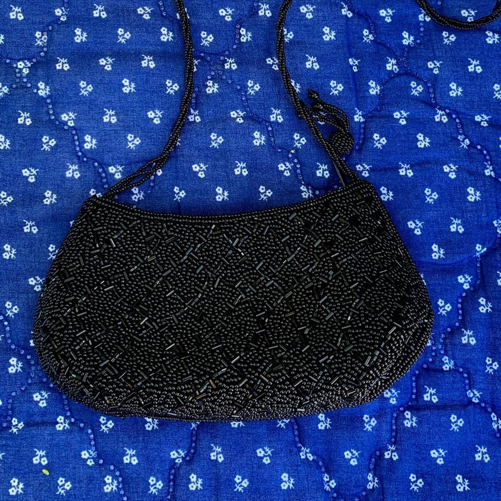 VINTAGE BEADED BAG